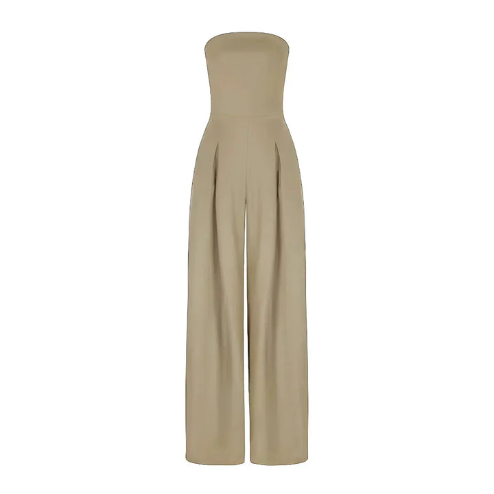 Full Body Jumpsuit with Strapless Corset