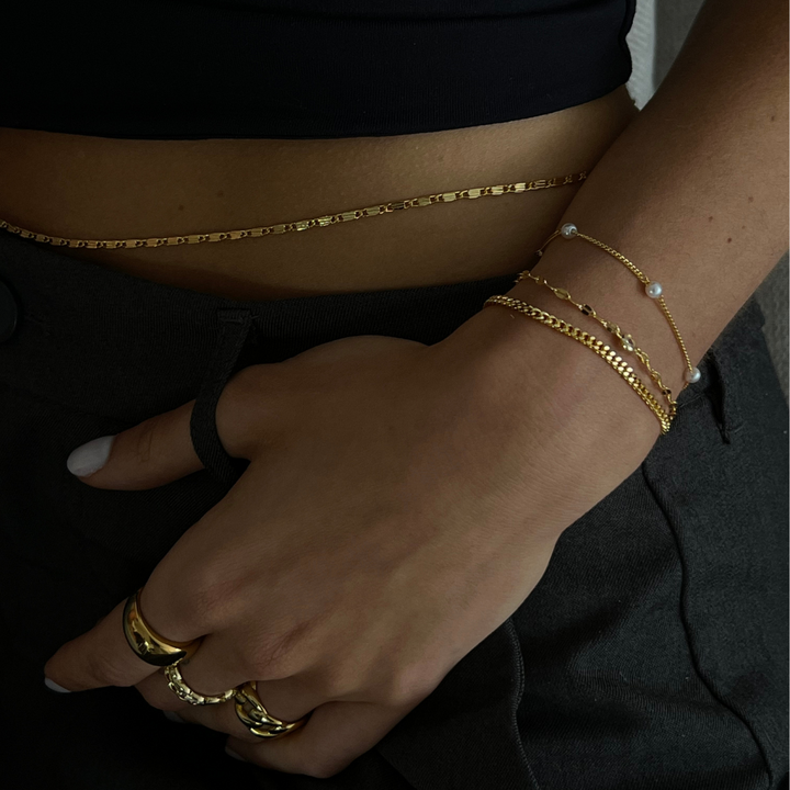 Gold Love and Emotions Bracelet