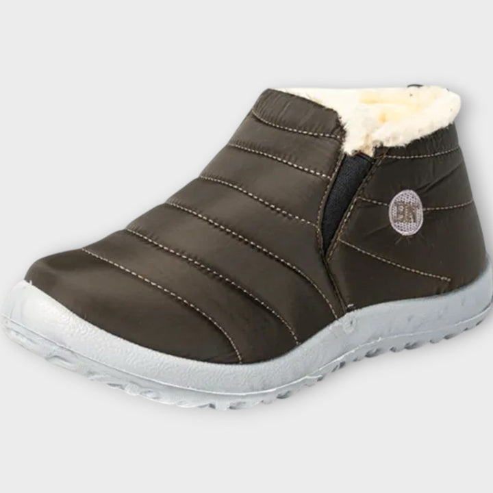 Warm Winter Slip-On Boots