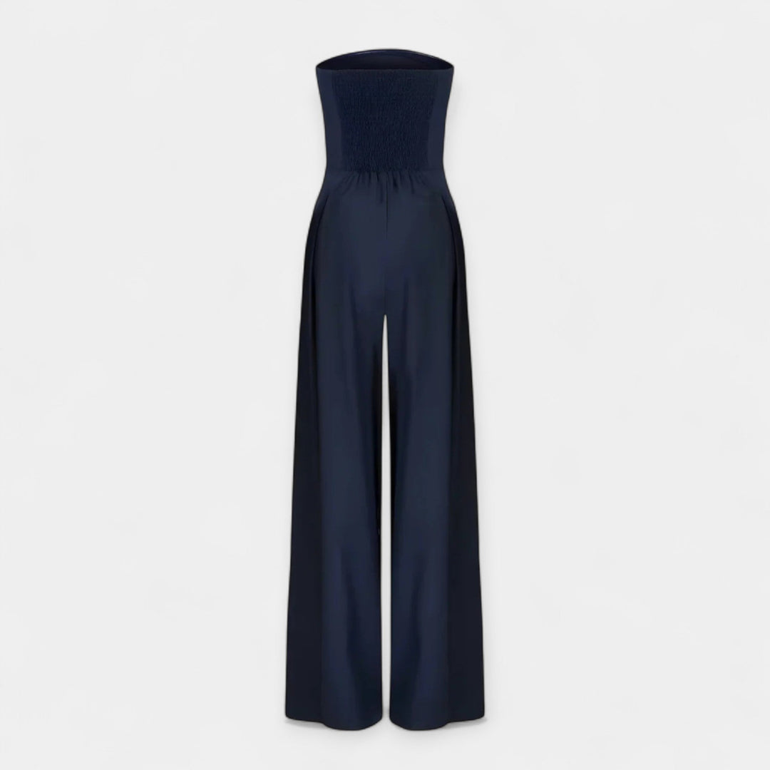 Full Body Jumpsuit with Strapless Corset